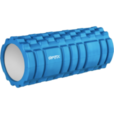Масажний ролик Gymtek для йоги та фітнесу EVA 33*14 см синій